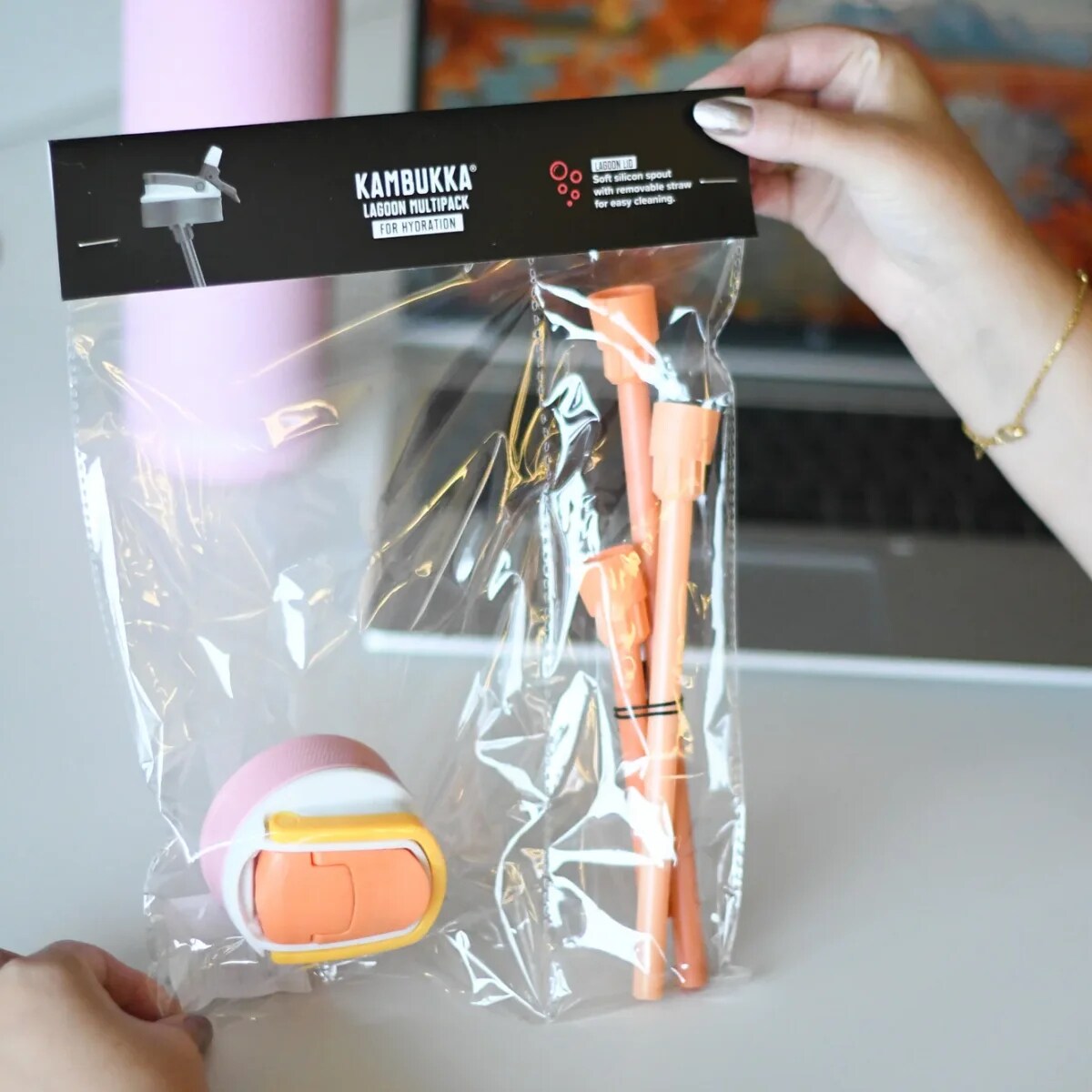 Nakrętka Kambukka wymienna zakrętka do kubka termicznego, butelki, wieczko