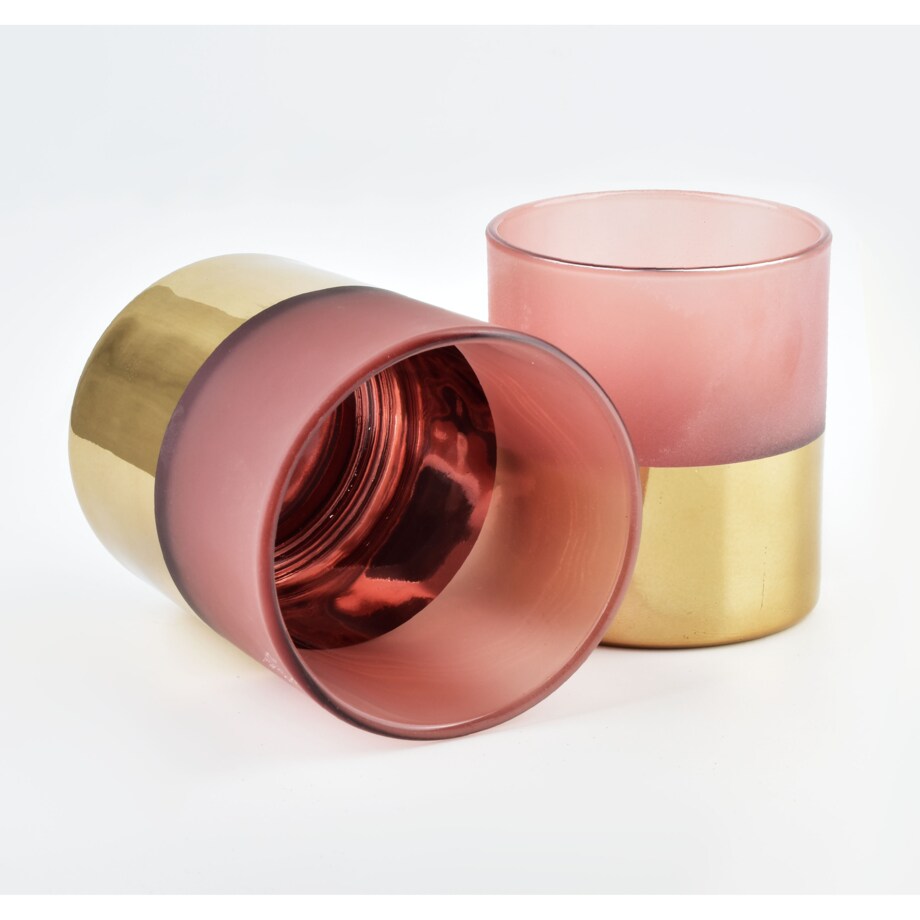 RITA PINK Świecznik ŚR.8,5XH:10CM