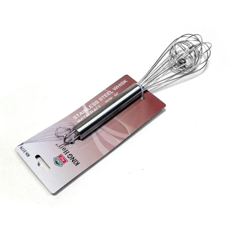 Stalowa Trzepaczka Ubijaczka Kuchenna Z Kulką Kinghoff Kh-3179