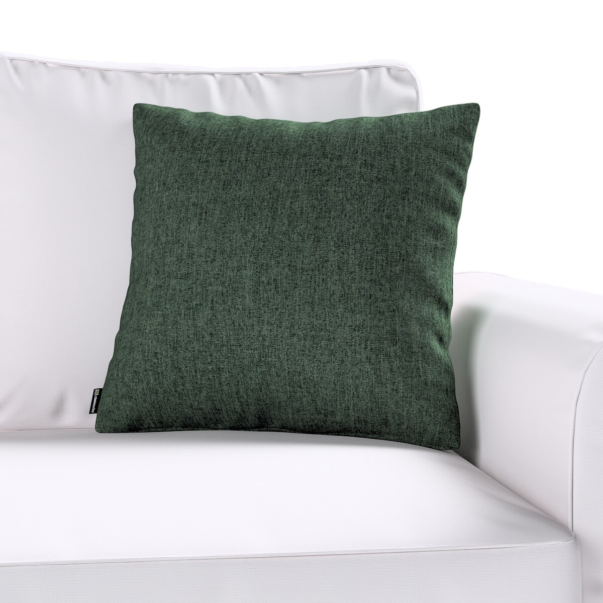 Poszewka Kinga na poduszkę 60x60 leśna zieleń szenil