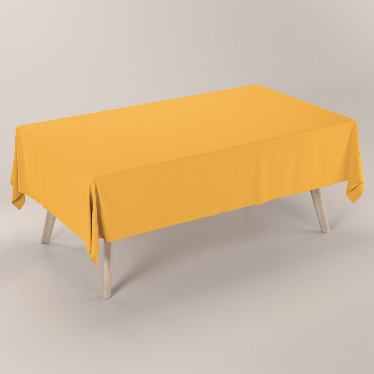 Obrus prostokątny 130 x 210 cm miodowy