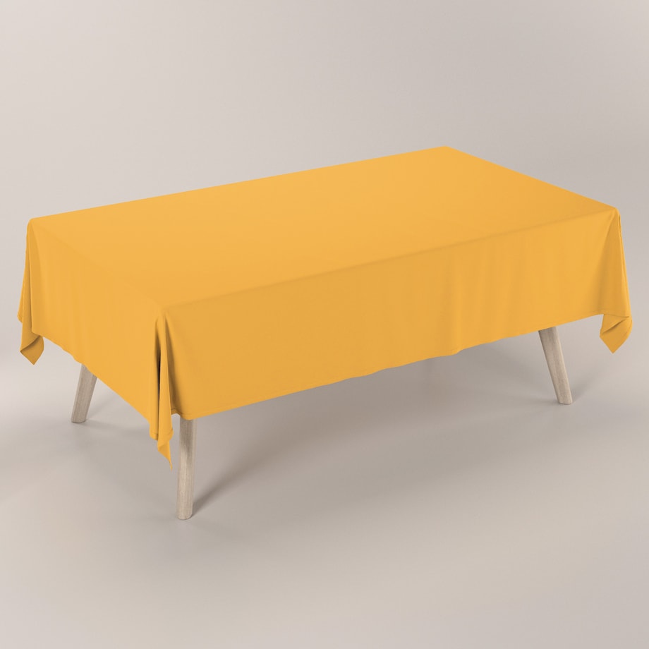 Obrus prostokątny 130 x 210 cm miodowy