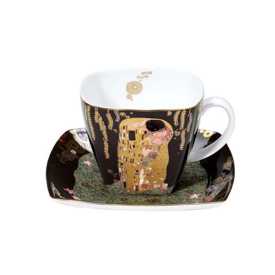 Filiżanka do kawy Pocałunek Gustav Klimt Artis Orbis Goebel