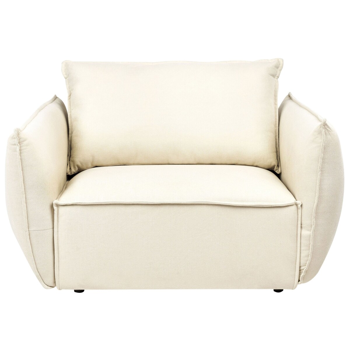 Komplet wypoczynkowy dla 5 osób KUNES  Jasnobeżowy