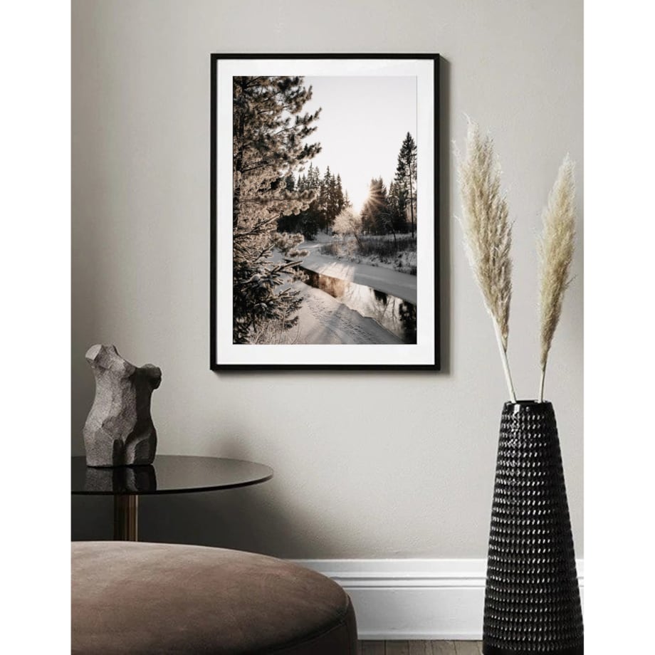 Poster Story, Plakat, Obraz - Zimowy Krajobraz Górski, wymiary 50 x 70 cm