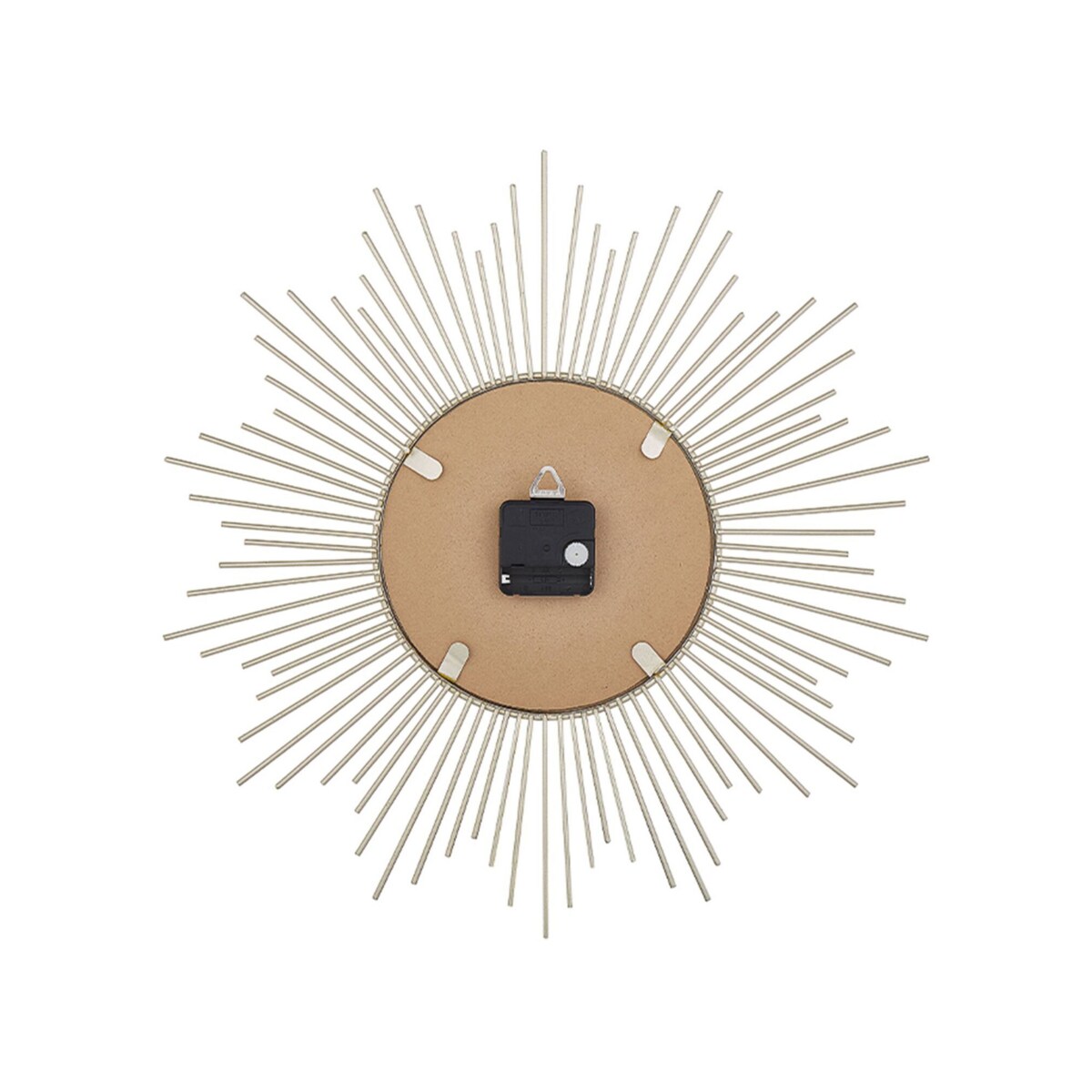 Zegar ścienny słońce ø 45 cm złoto-szary SOLURA