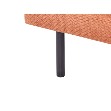 Otomana tapicerowana złoty brąz VINTERBRO