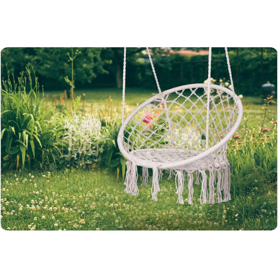 Huśtawka ogrodowa fotel bocianie gniazdo Sofotel Boho beżowy