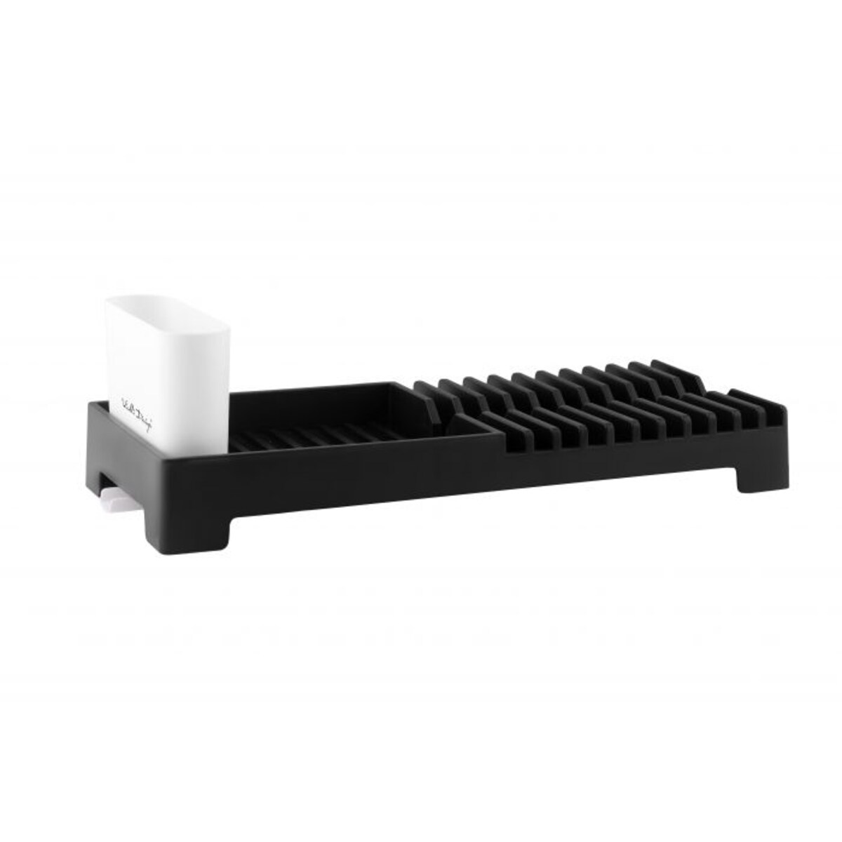 Ociekacz na naczynia Livio Duo czarny 8432