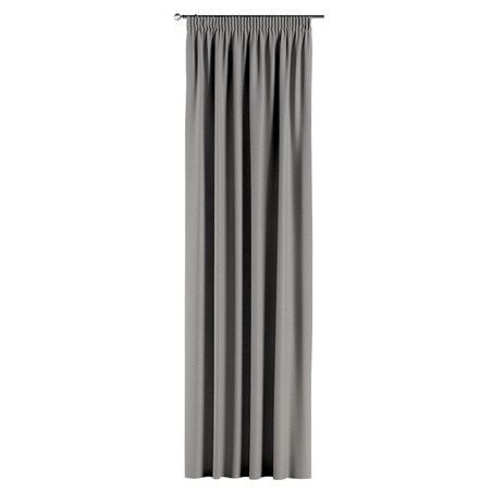 Zasłona na taśmie marszczącej 1 szt. 130x260 szary