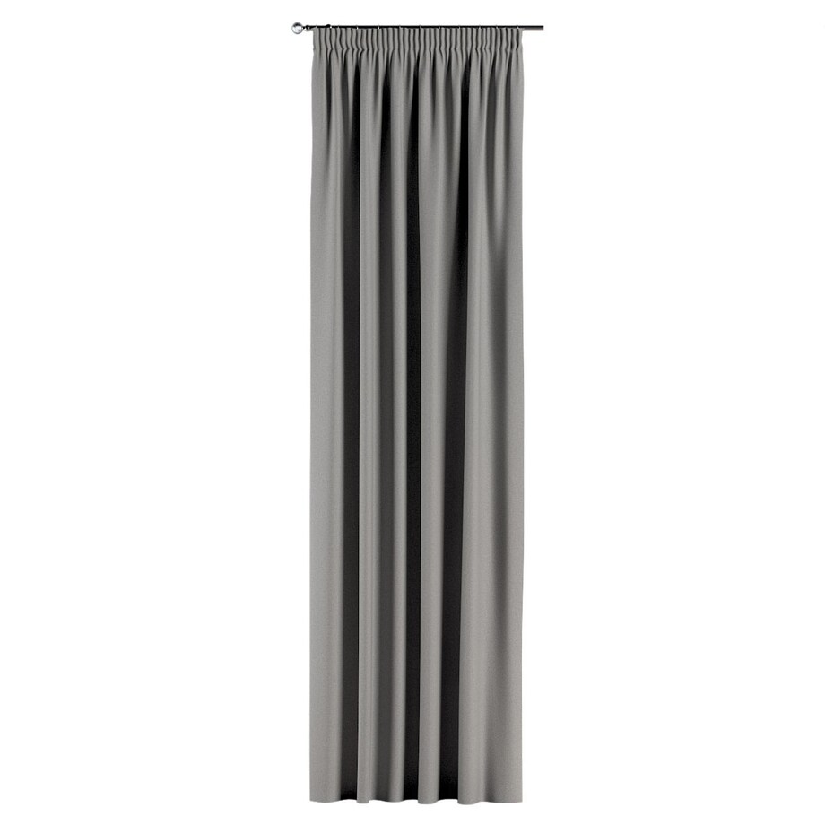 Zasłona na taśmie marszczącej 1 szt. 130x260 szary