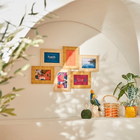 Multiramka na 6 zdjęć Théa 64,5x2x41 cm