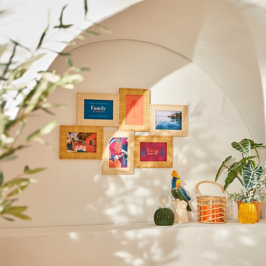 Multiramka na 6 zdjęć Théa 64,5x2x41 cm