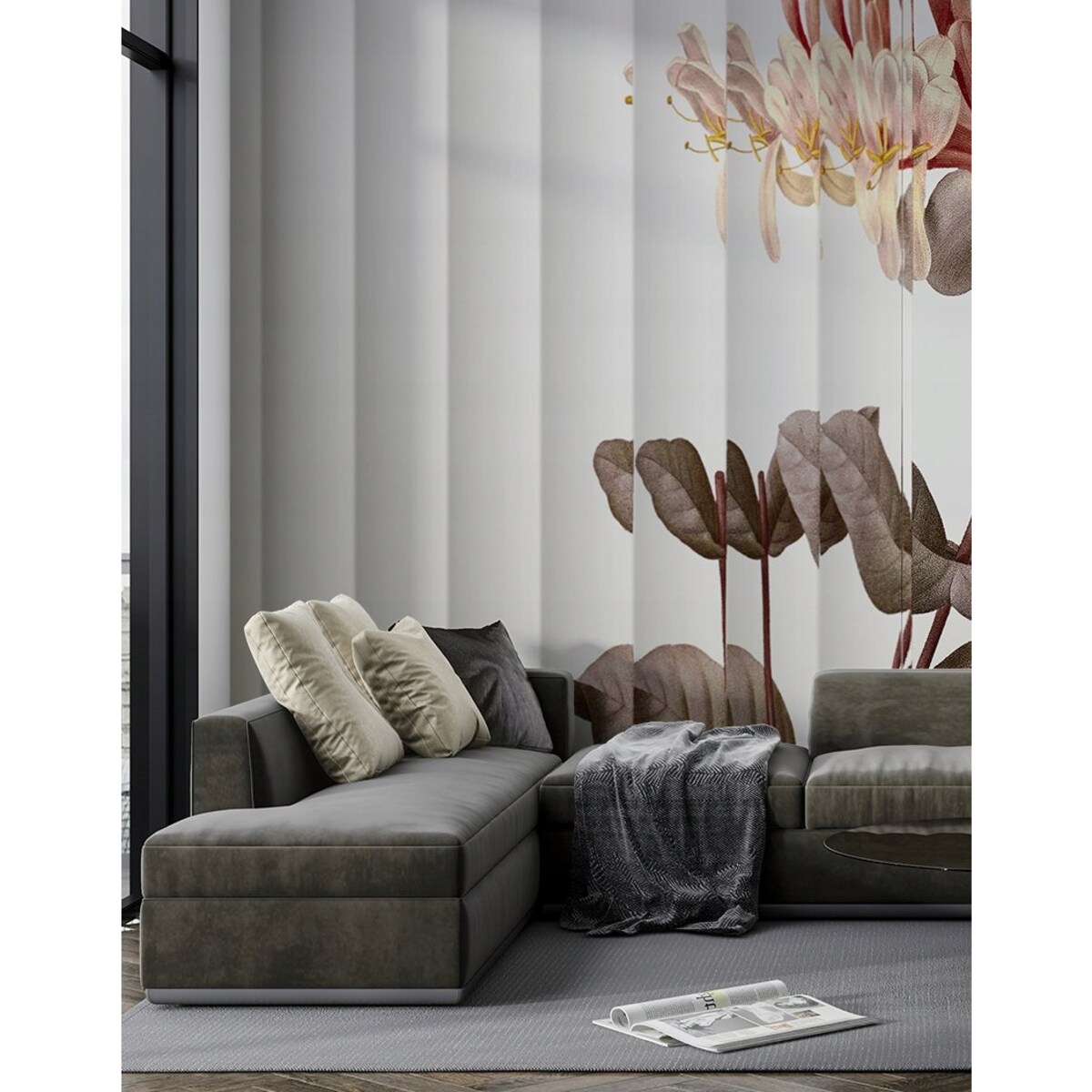 Fototapeta Natury Z Kwiatem I Szklem Do Sypialni Salonu 400X280