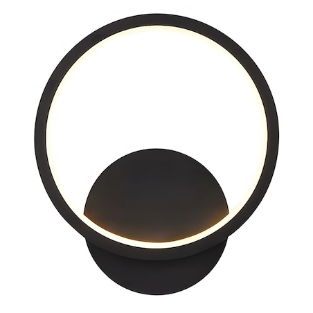 Kinkiet Lhj081-W Led Czarny, Aluminium