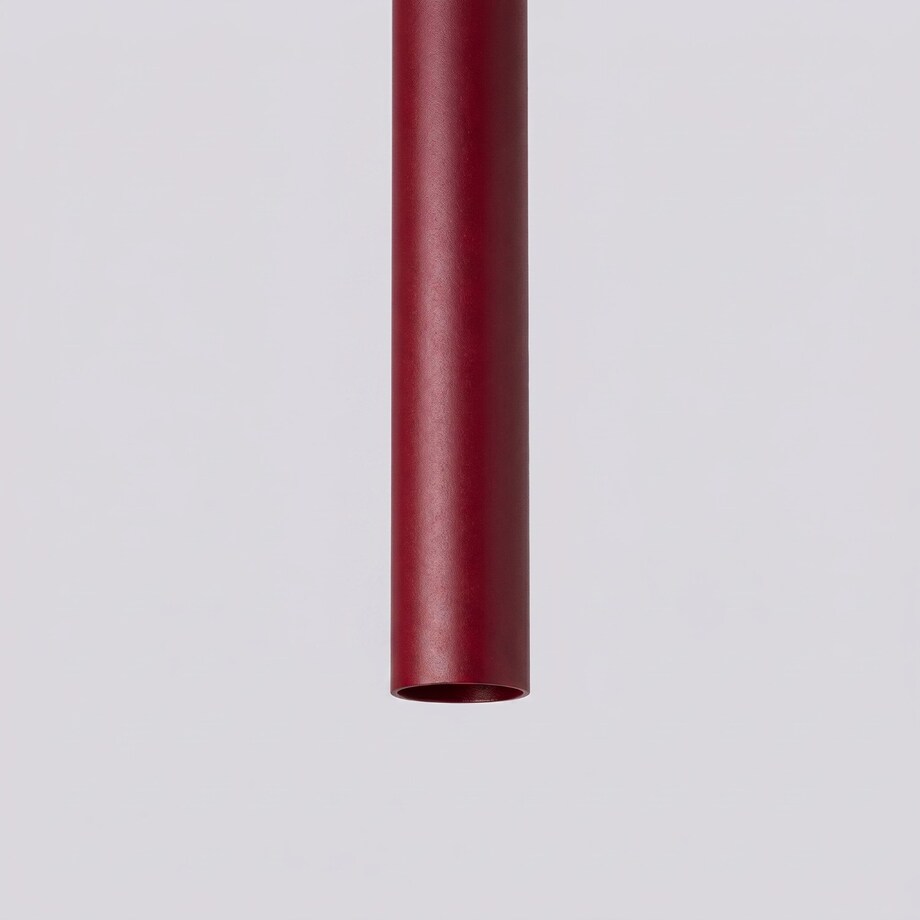 Lampa wisząca PASTELO 3P burgund