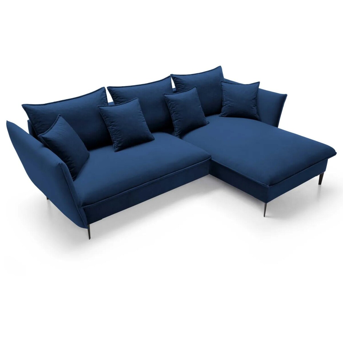 Narożnik z funkcją spania BOSS granatowy prawy/lewy