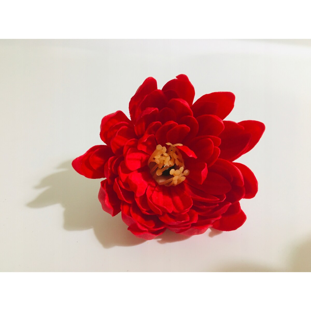 KWIATY MYDLANE CZERWONY do bukietu stroik box dekoracja prezent upominek