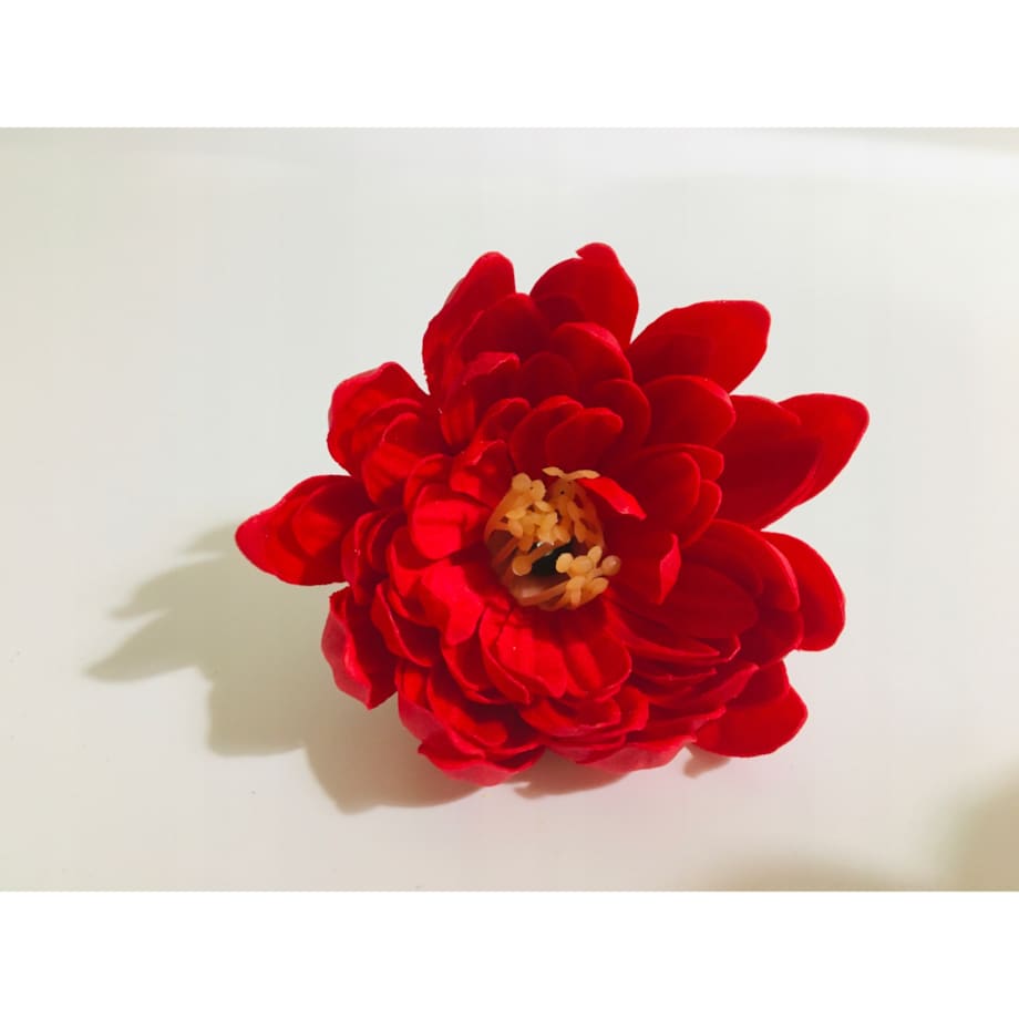 KWIATY MYDLANE CZERWONY do bukietu stroik box dekoracja prezent upominek