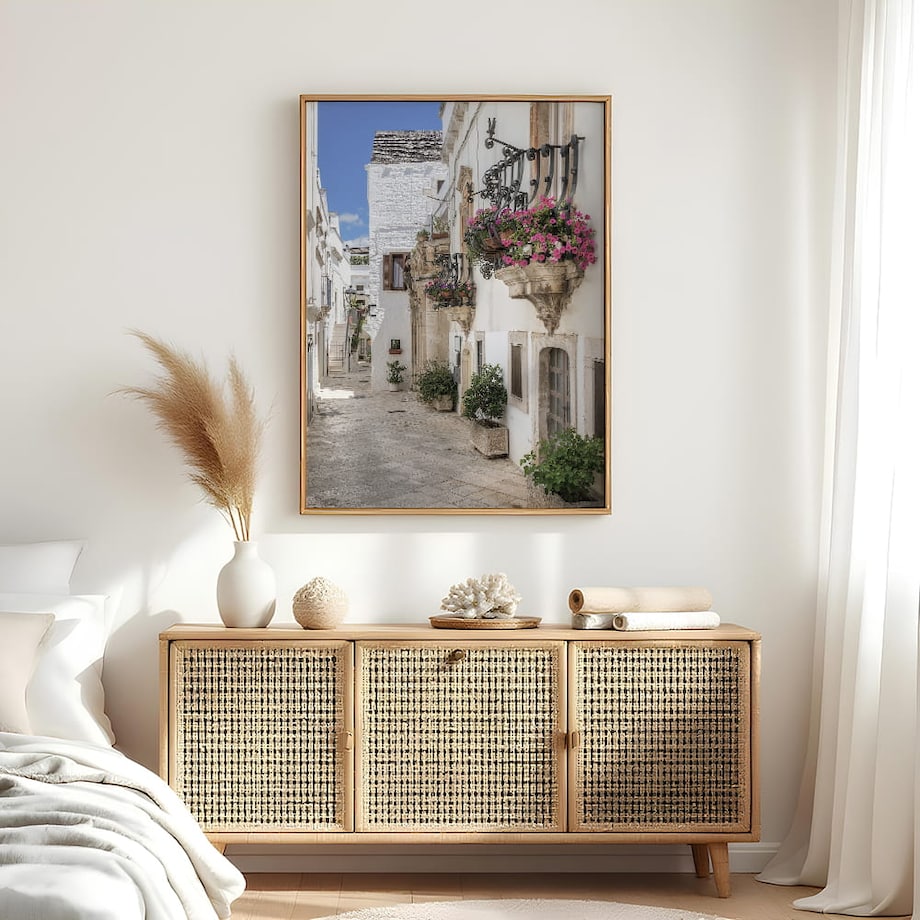 plakat locorotondo apulia włochy 50x70