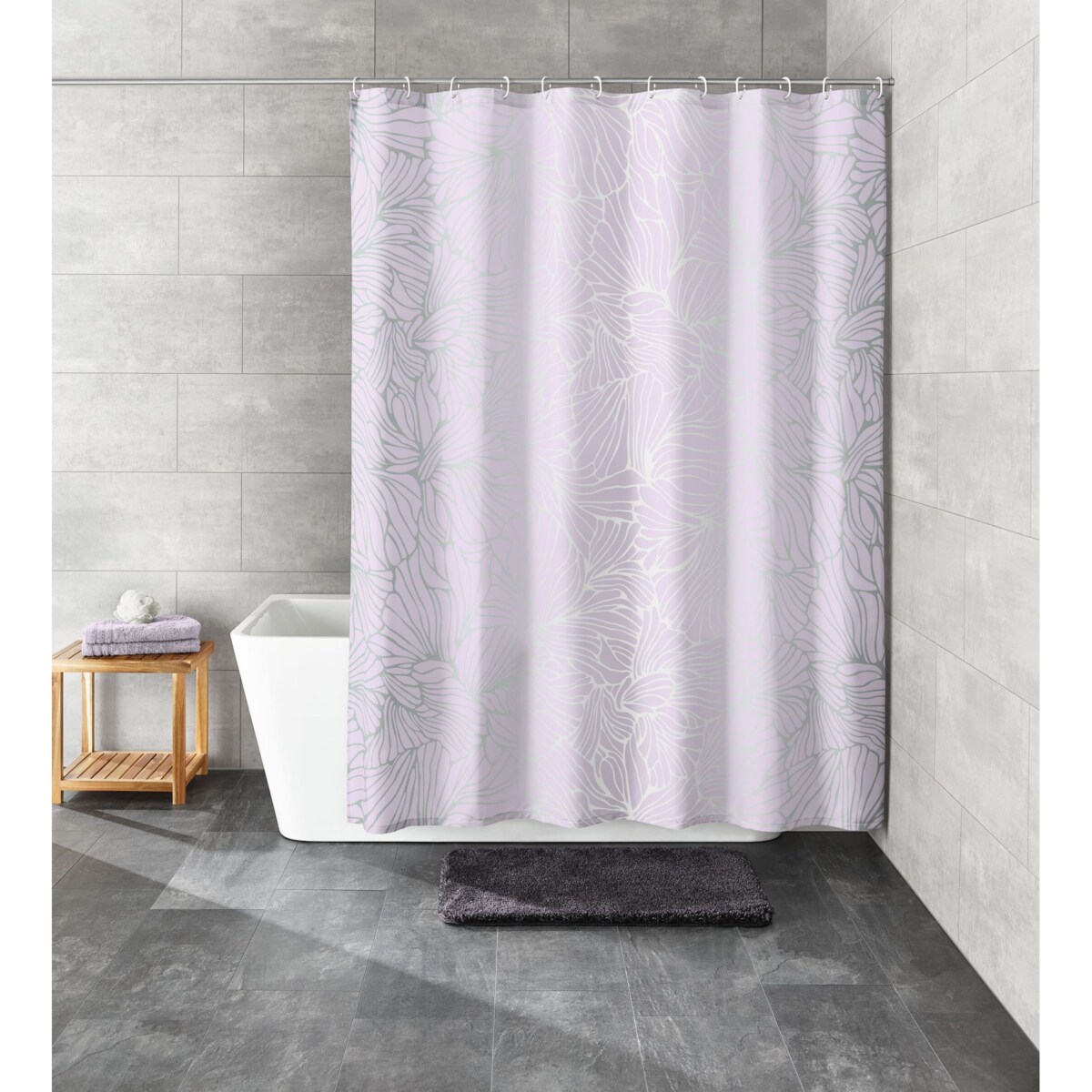 Kleine Wolke Temptation Zasłona prysznicowa Fioletowy 180x200 cm