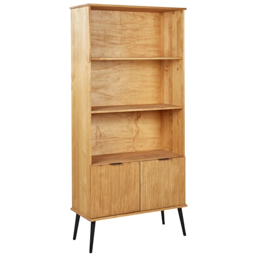 Regał TIMMINS Drewno sosnowe 190 cm Brązowy