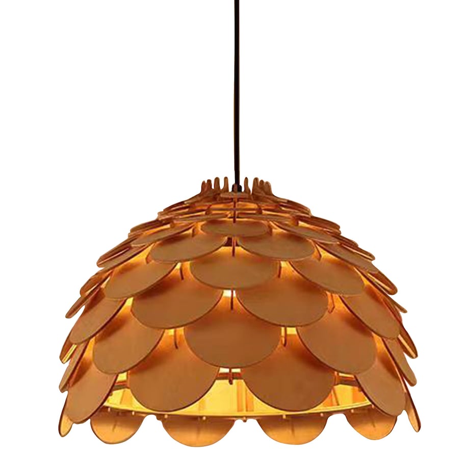 LAMPA wisząca BURGO LP-101335/1P S Light Prestige drewniana ekologiczna ananas