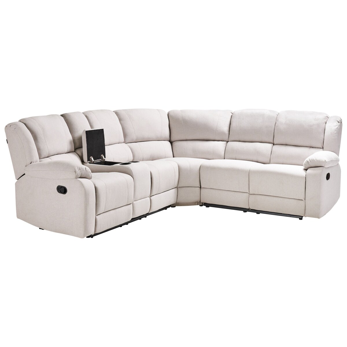 Narożnik ROKKE Jasnobeżowy Lewostronny