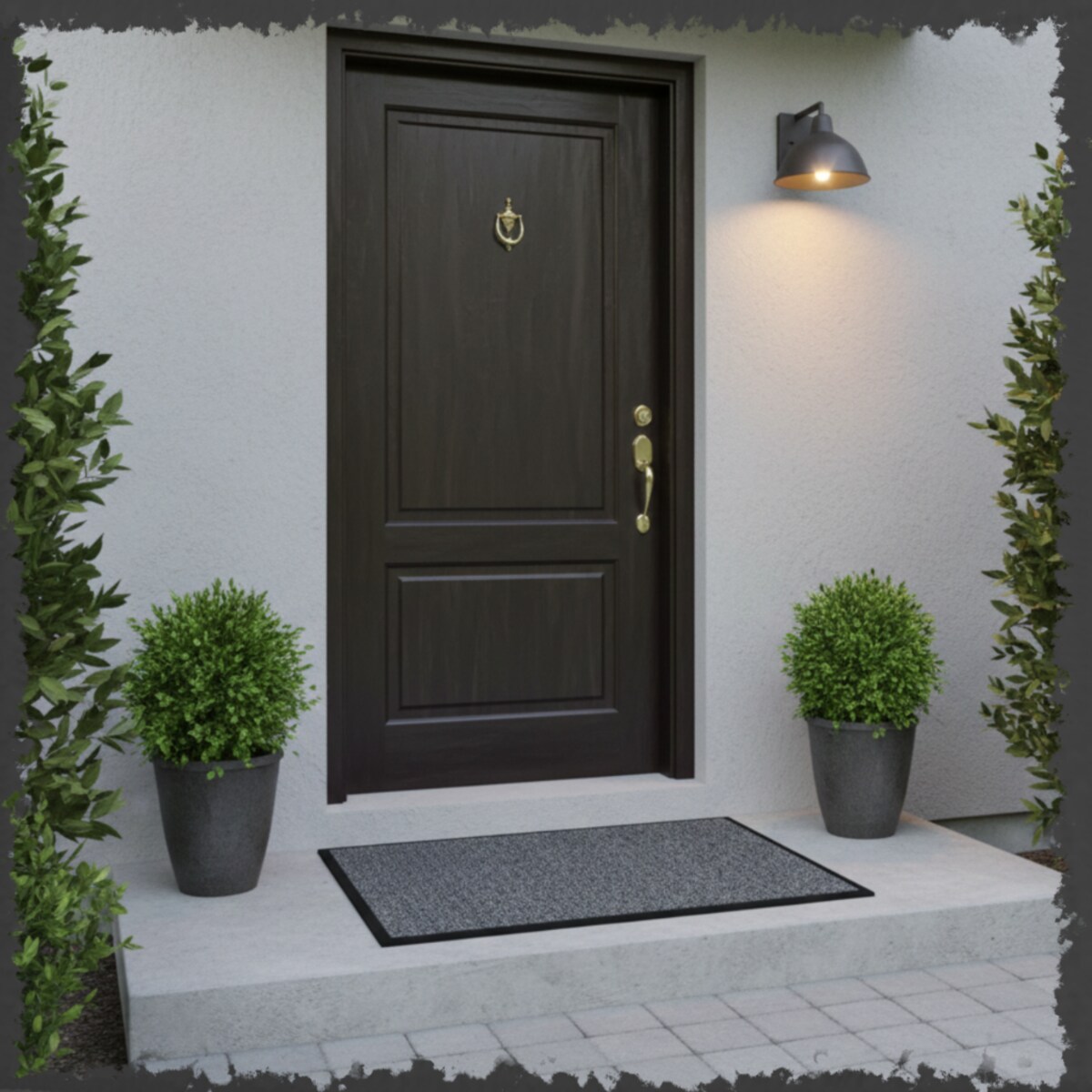 Wycieraczka pod drzwi 90X150 wejściowa gumowa antypoślizgowa zewnętrzna