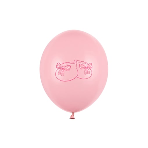 Balony 30cm, Bucik, Pastel Baby Pink (1 op. / 6 szt.)