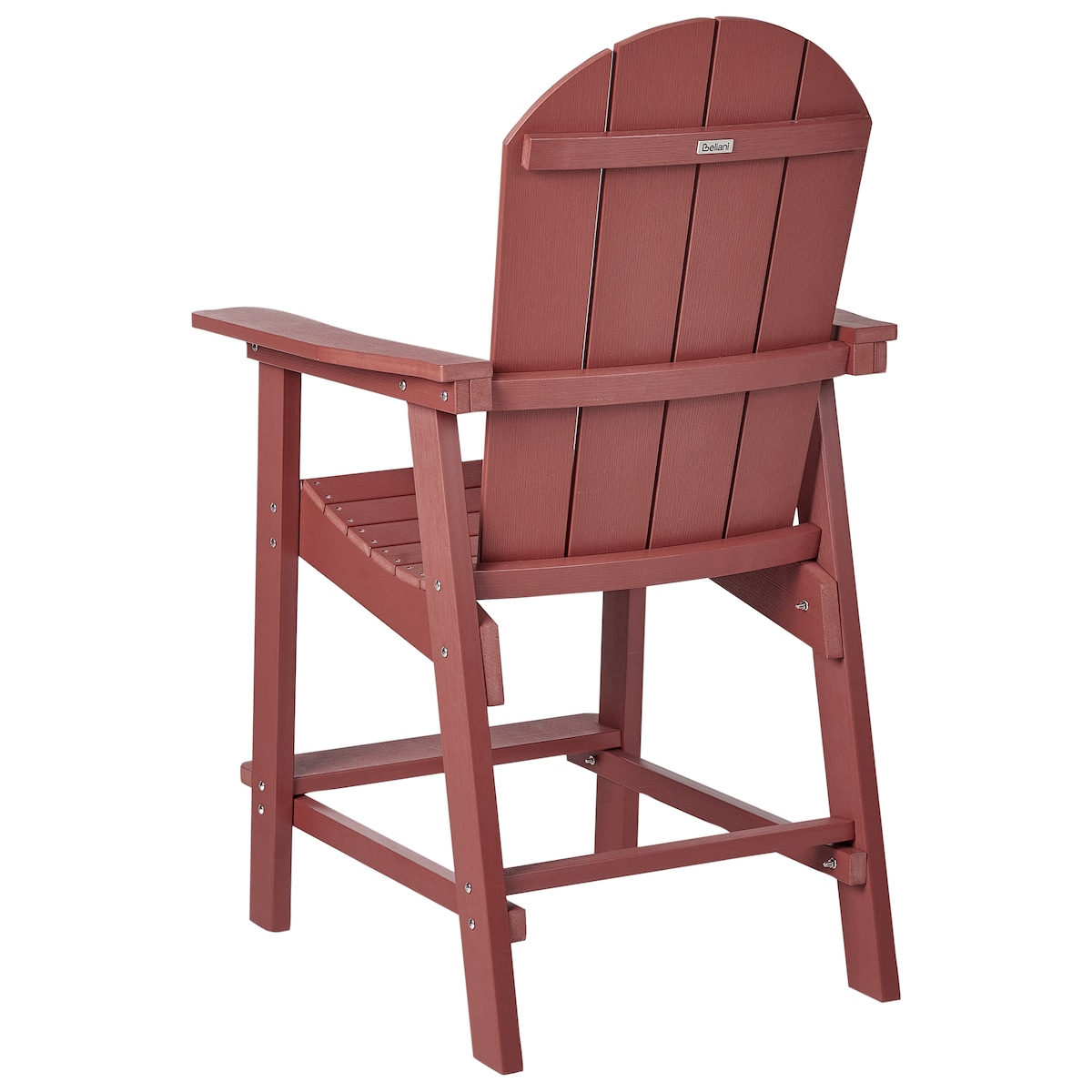 Zestaw mebli balkonowych ADIRONDACK Czerwony