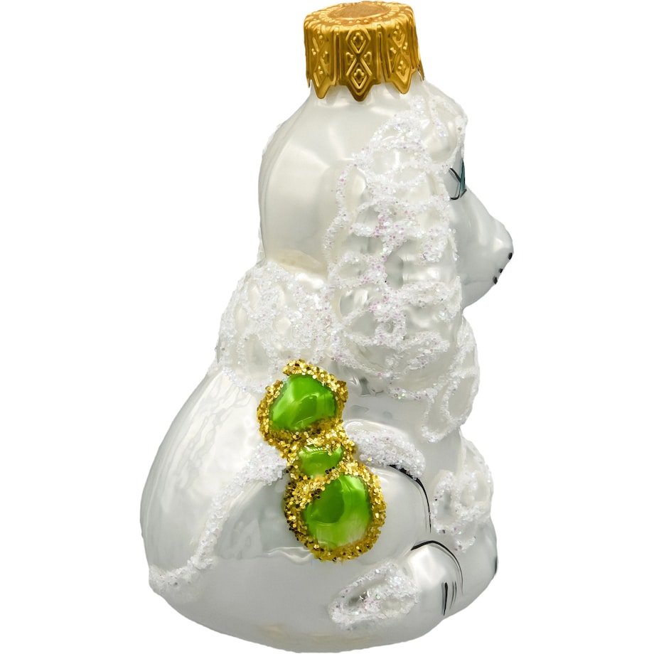 Bombka choinkowa: Pies pudel