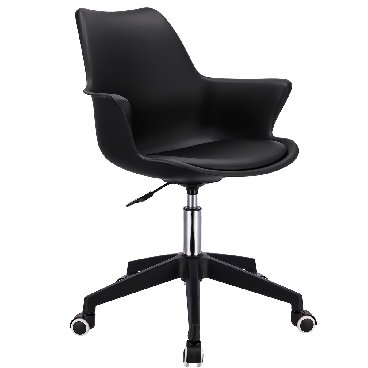 Krzesło obrotowe eleganckie INEZ czarne