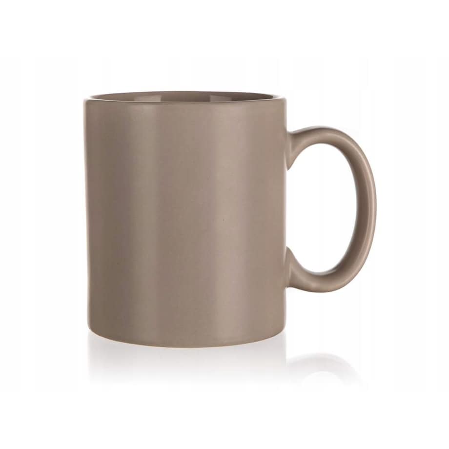 KUBEK BEZ NADRUKU latte 350 ml matowy na kawę herbatę napoje do pracy domu