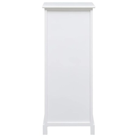 vidaXL Komoda, 35 x 30 x 90 cm, drewno paulownia