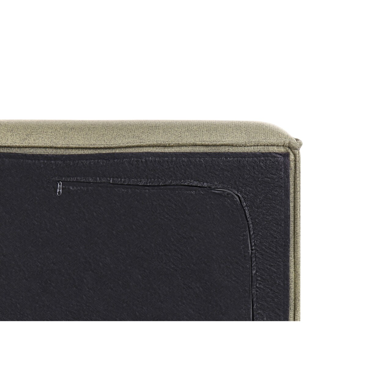 Łóżko tapicerowane 160 x 200 cm zielone LINARDS