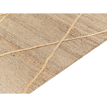 Dywan z juty 80 x 300 cm beżowy YUVACIK