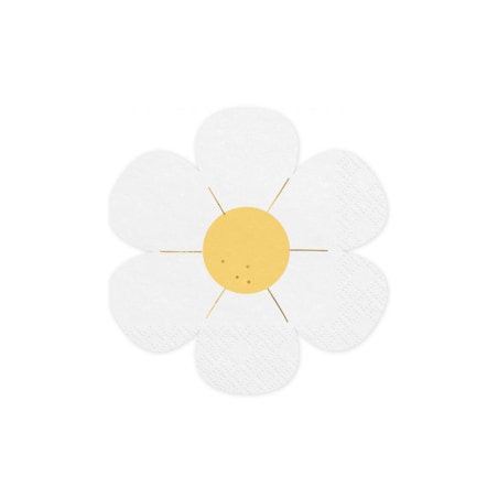 Serwetki Stokrotka, 16x16.5 cm, mix (1 op. / 12 szt.)