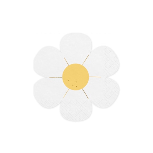 Serwetki Stokrotka, 16x16.5 cm, mix (1 op. / 12 szt.)