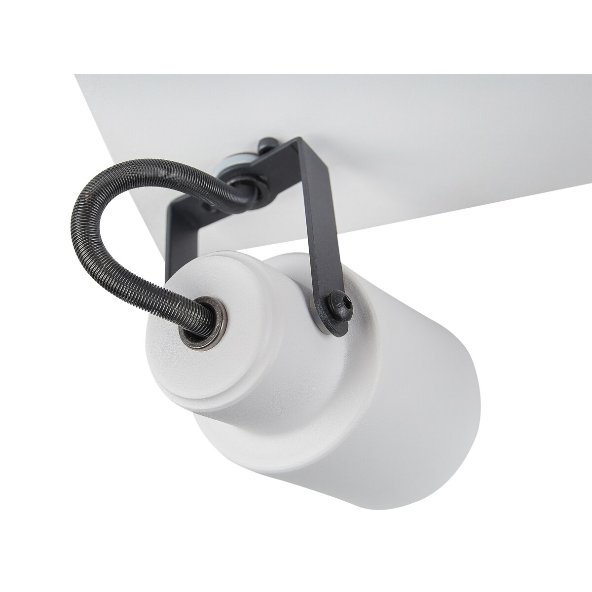 Lampa sufitowa 4-punktowa metalowa biała BONTE