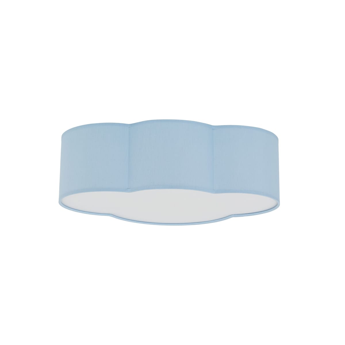 Pastelowy plafon dziecięcy Cloud 6074 TK Lighting chmurka niebieska