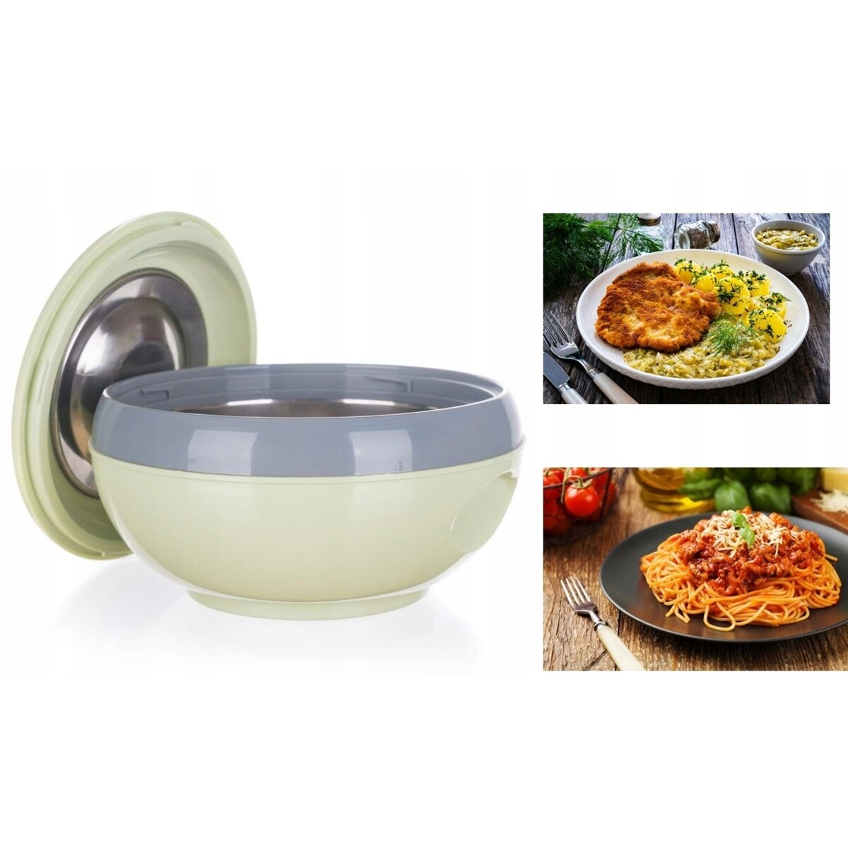 TERMOS OBIADOWY NA JEDZENIE pojemnik posiłek do pracy piknik grill 3,5 L