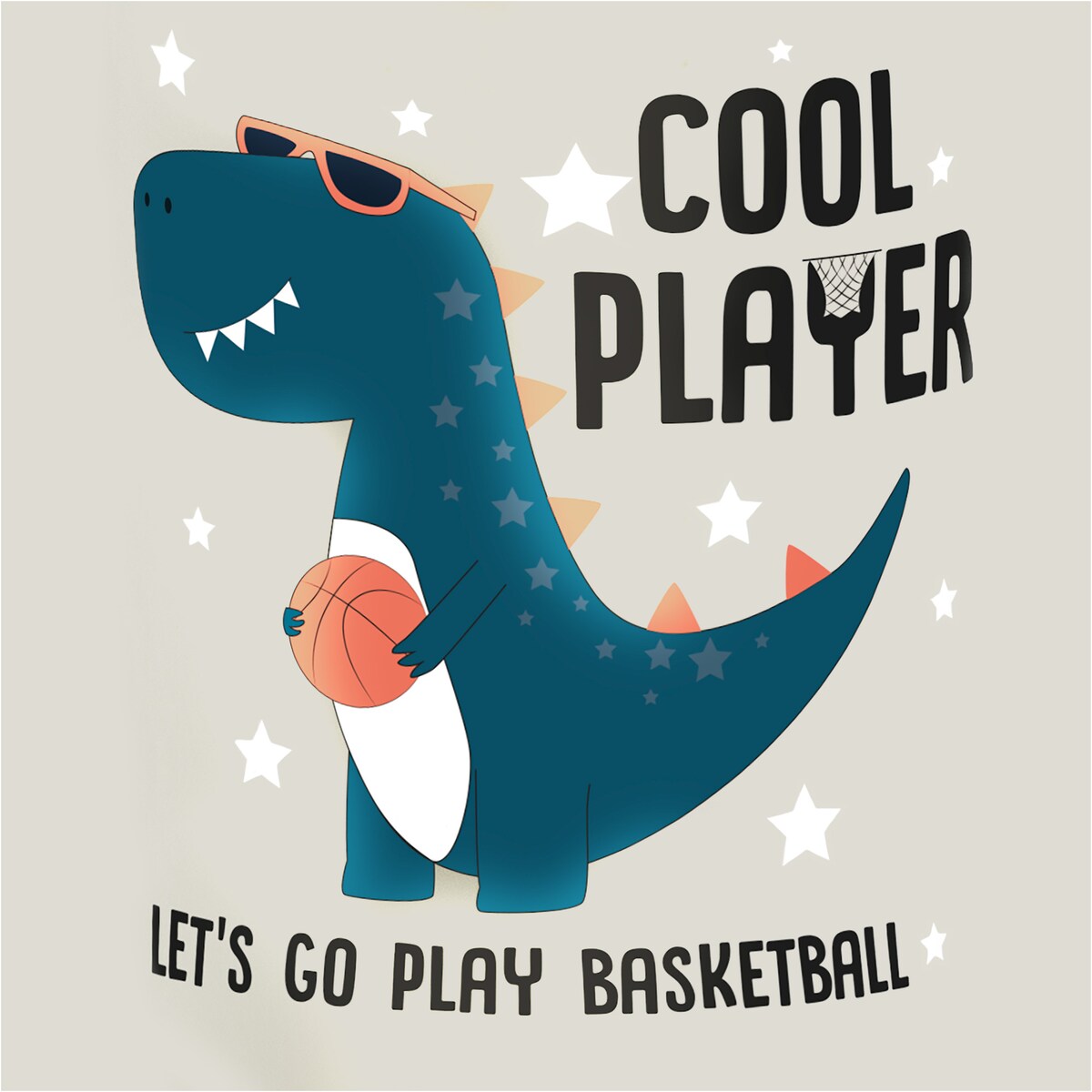 Kubek Dla Dziecka Dziecięcy 250 Ml Plastikowy Dino Beżowy