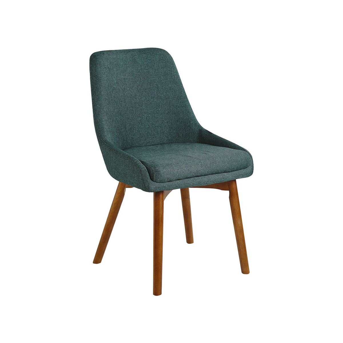 Zestaw 2 krzeseł do jadalni zielony MELFORT