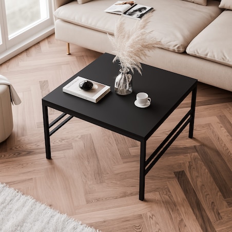 Stolik kawowy CZARNY 60cm FORMA