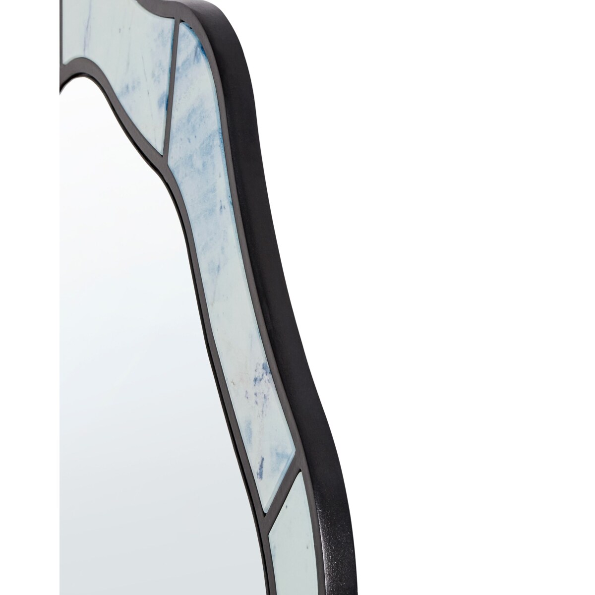 Lustro ścienne LIVERDUN Błękitny