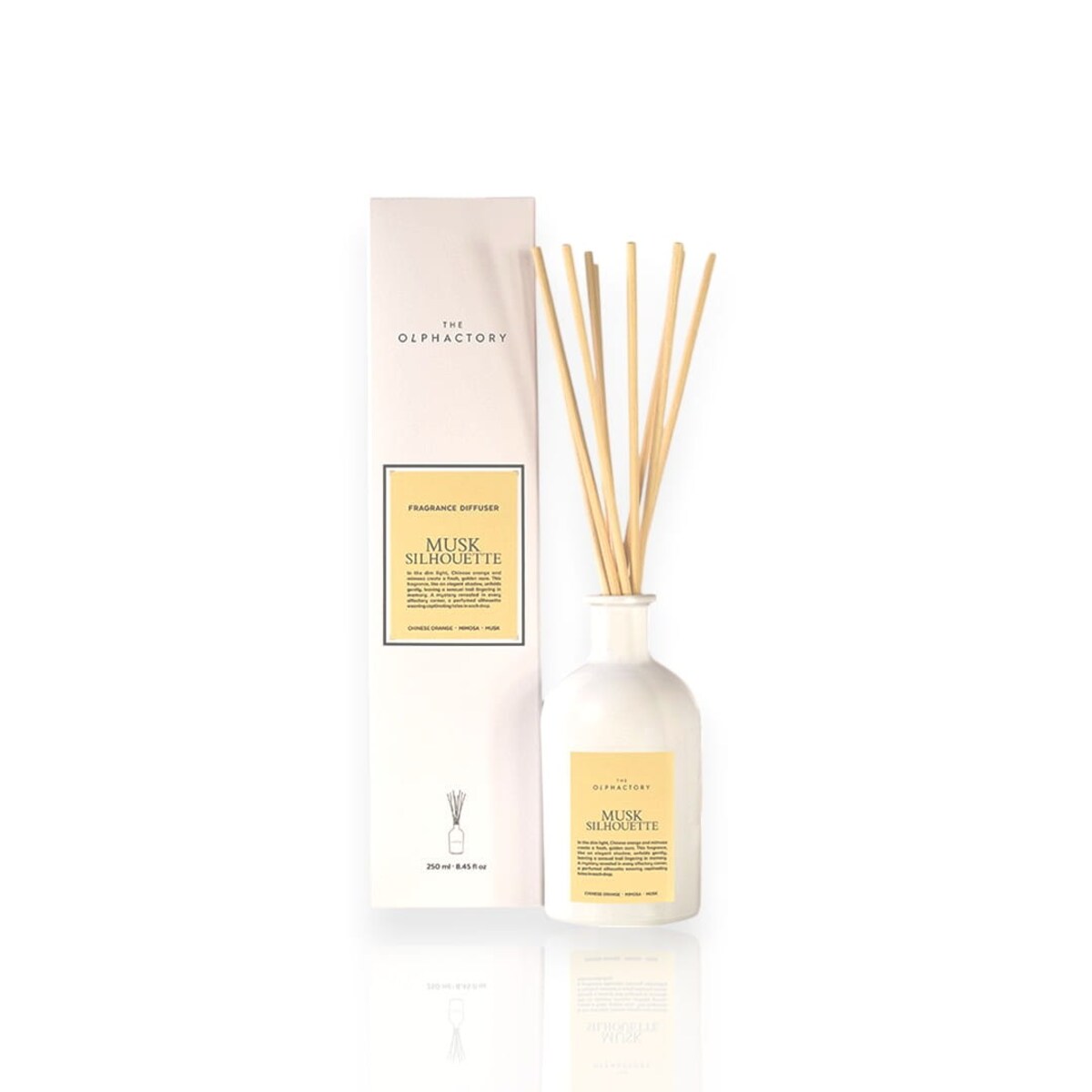 Dyfuzor zapachowy 250 ml, MUSK SILHOUETTE, White Insignia