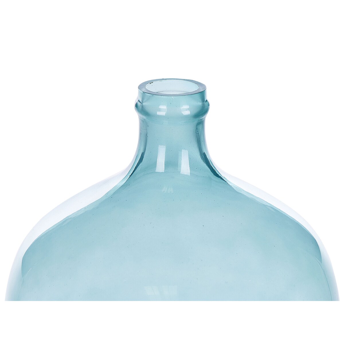 Wazon na kwiaty szklany 39 cm jasnoniebieski ROTI