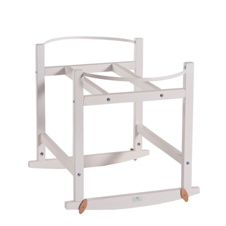 Bujak na kosz Happy Moses - RockingBaby Stand biały