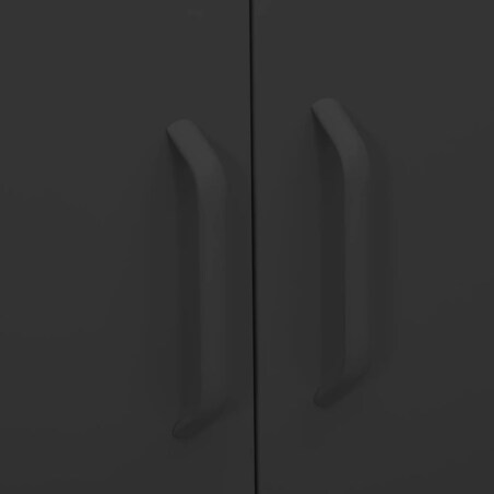 vidaXL Szafka, antracytowa, 80x35x101,5 cm, stalowa